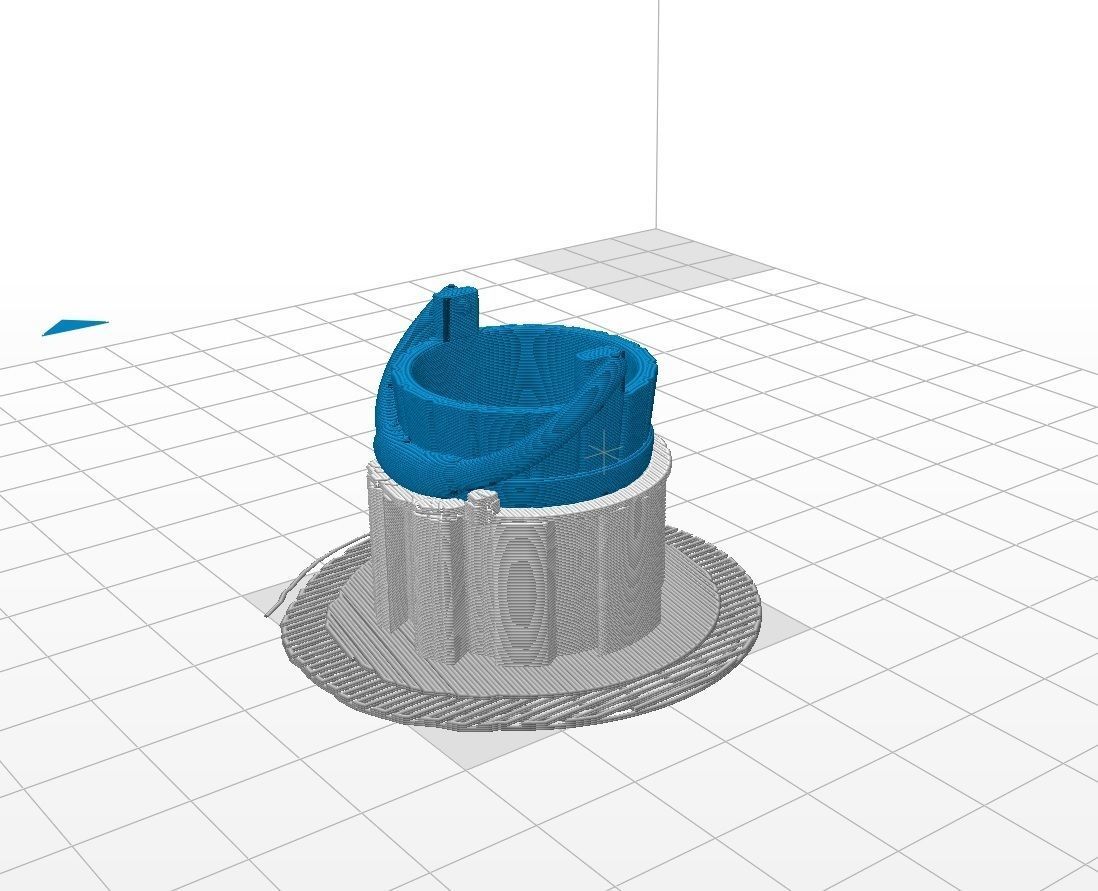 Cartoon props - Bucket 3D print model_6