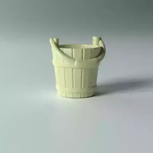 Cartoon props - Bucket 3D print model