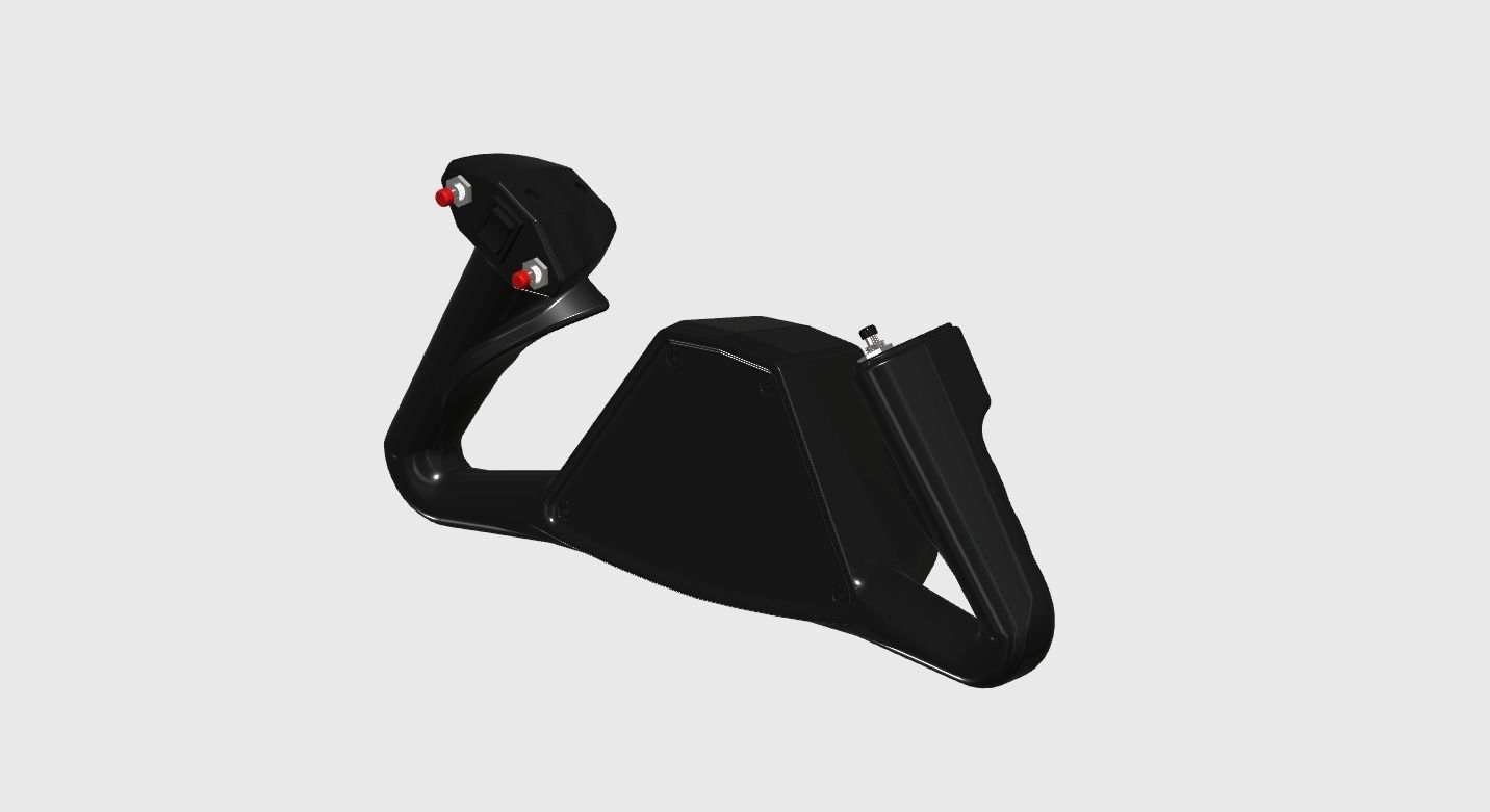 Beechcraft King Air Yoke V1 3D print model_4