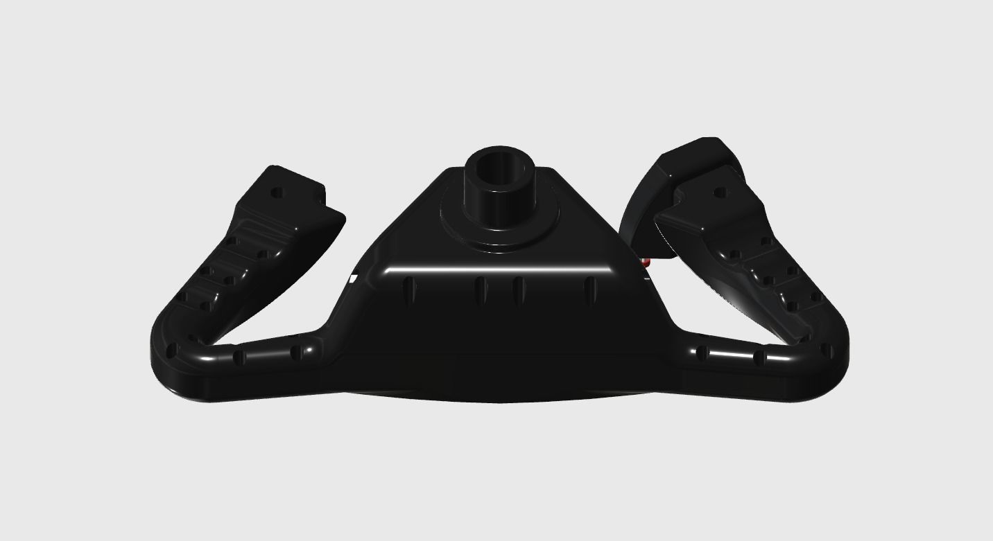 Beechcraft King Air Yoke V1 3D print model_11