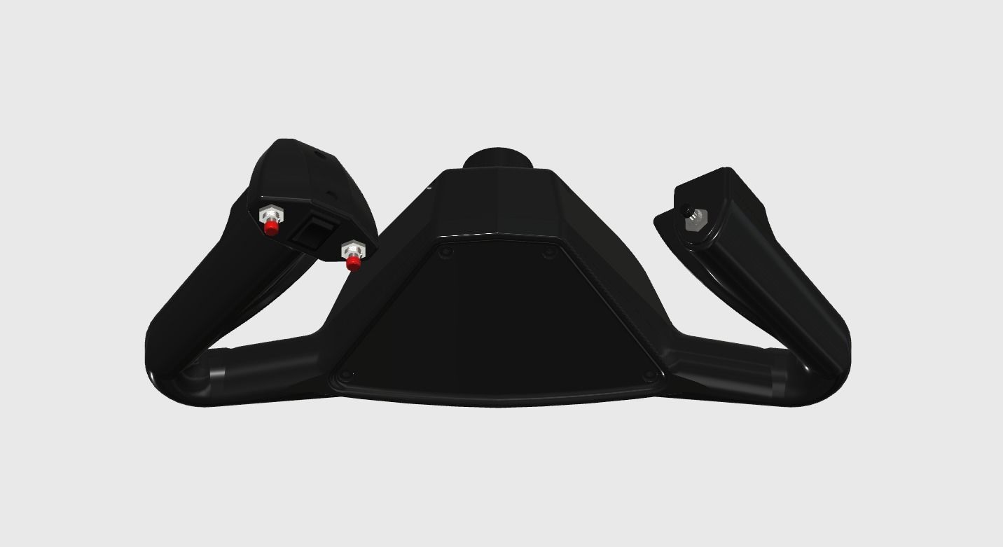 Beechcraft King Air Yoke V1 3D print model_6