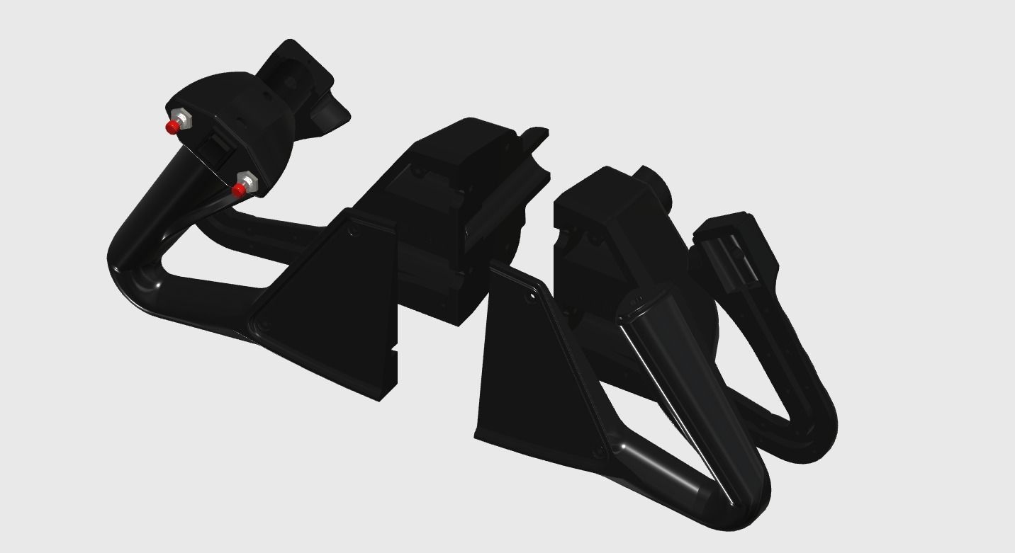 Beechcraft King Air Yoke V1 3D print model_12