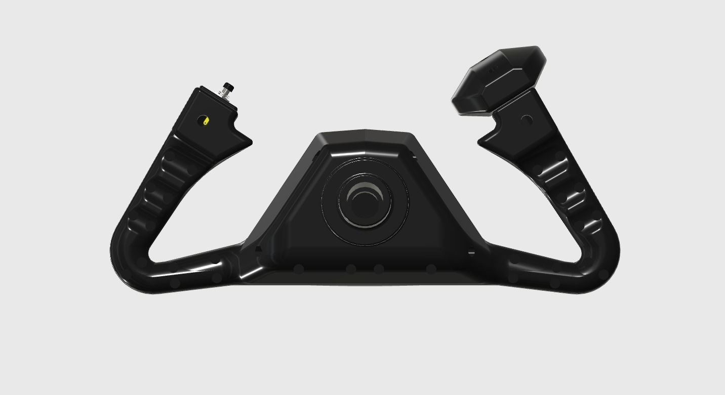 Beechcraft King Air Yoke V1 3D print model_9