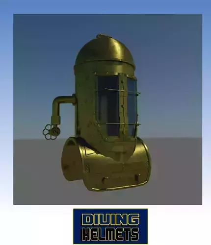 Vintage Diving Helmet