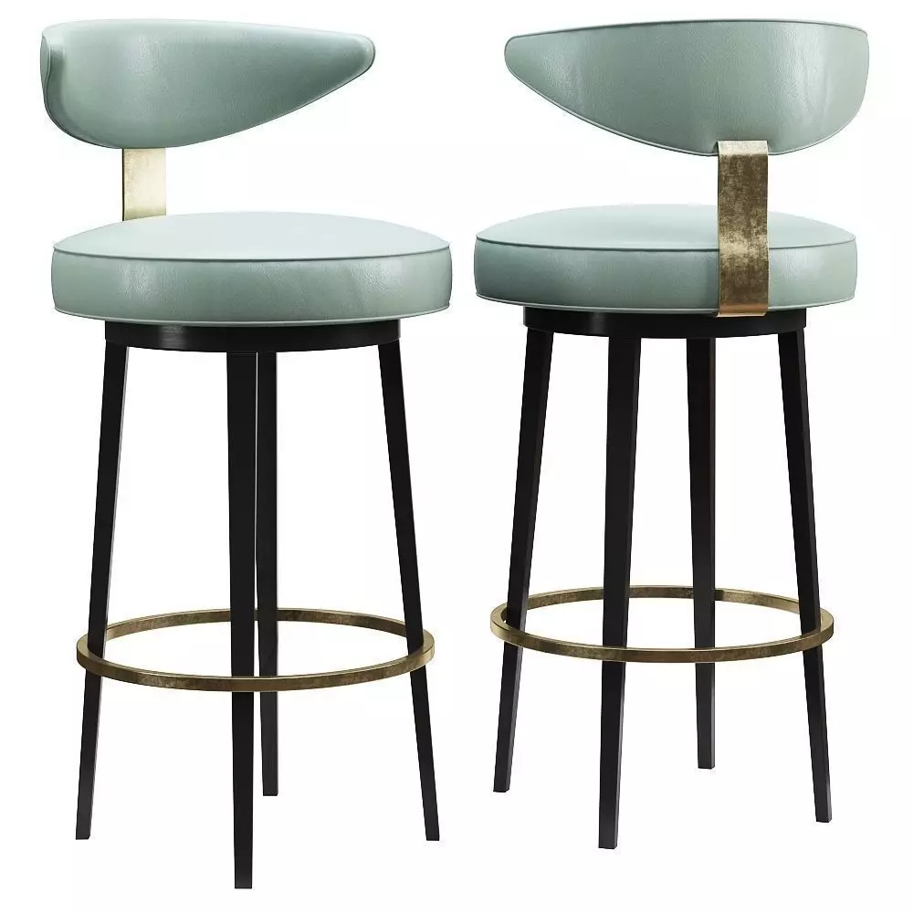 Claris Bar Stool 3D model_0
