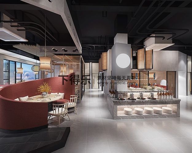 restaurant cafe  3D print model