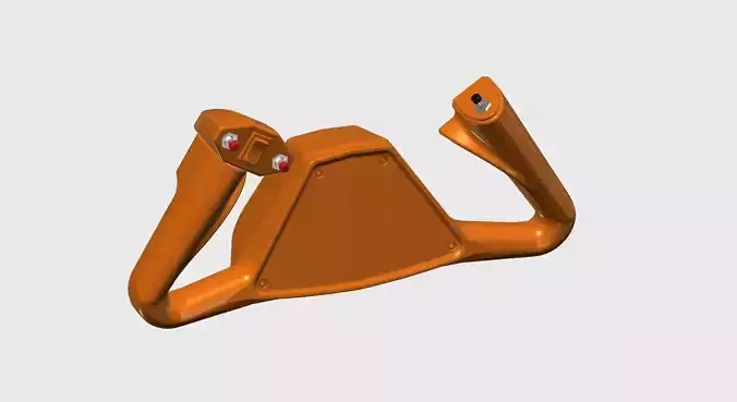 Editable Beechcraft King Air Yoke V1 3D print model