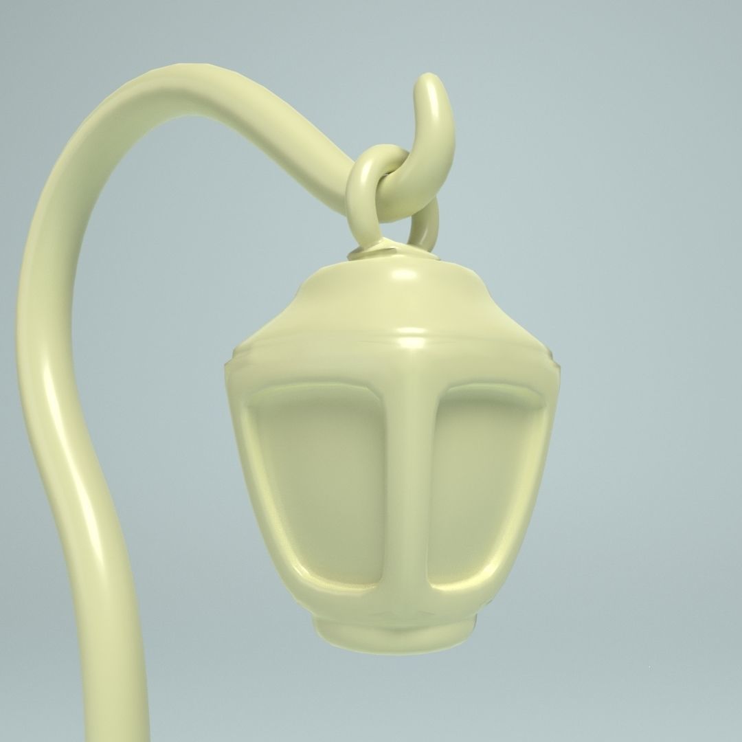 Cartoon Props - Street Light 3D print model_3