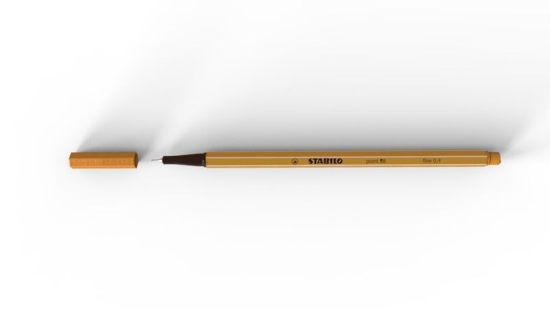 STABILO PEN  fine 3D model_10