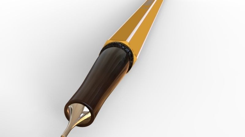 STABILO PEN  fine 3D model_5