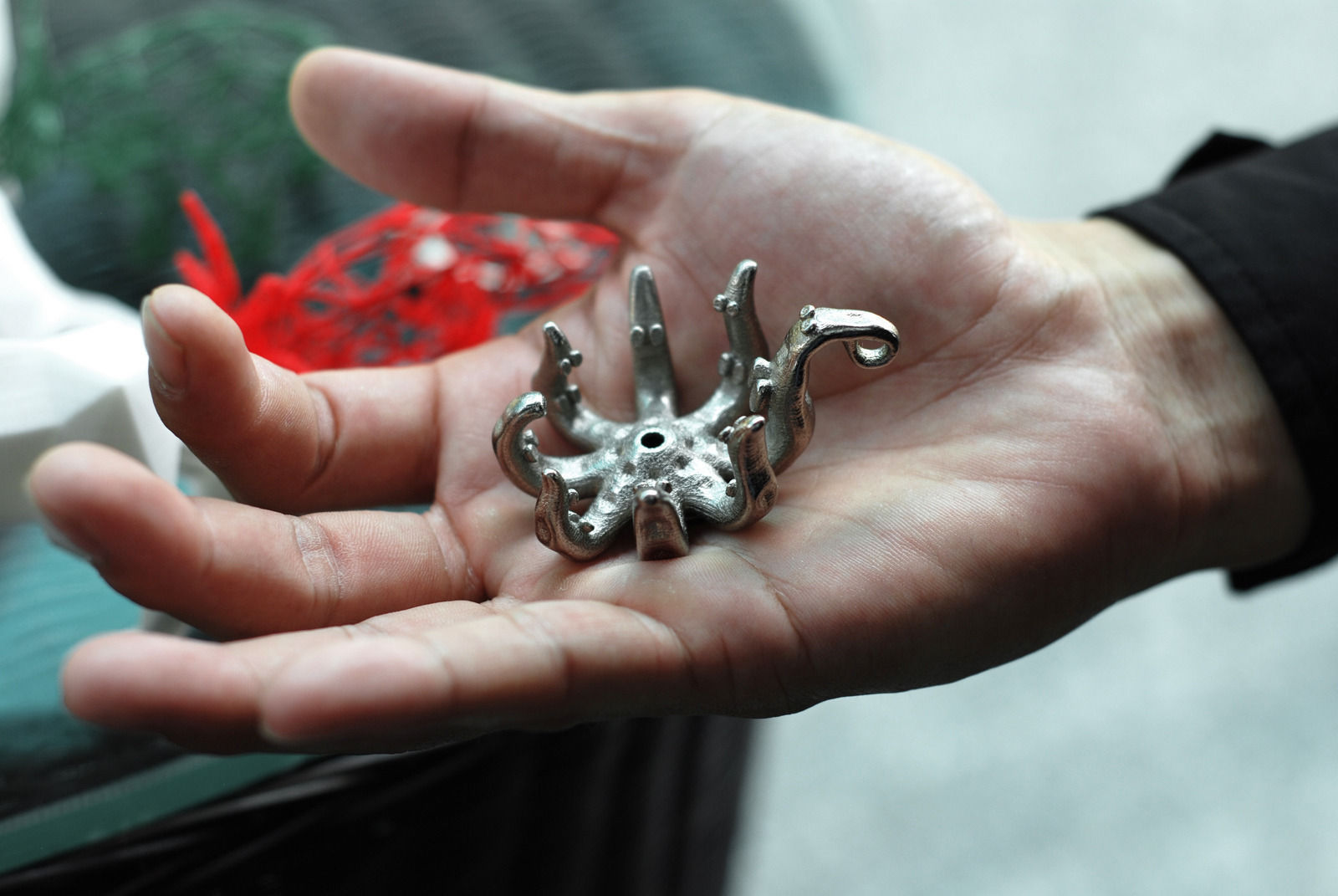 Iron Octopus 3D print model_2