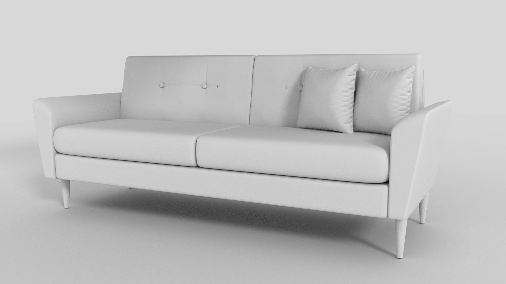 Modern sofa 3D model_5