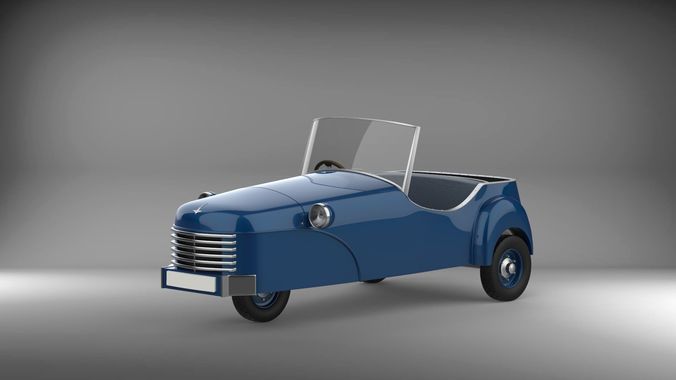 Bond Minicar Mark A 3D model