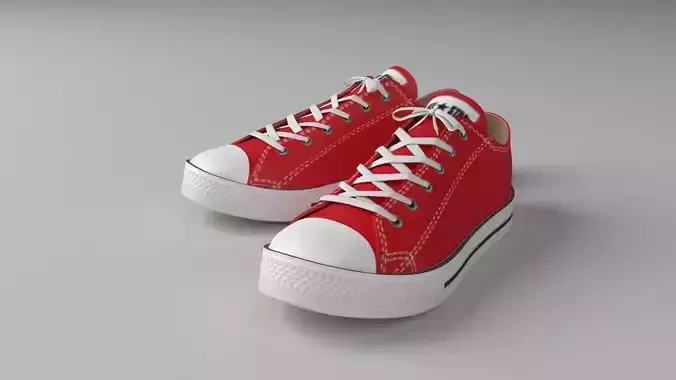 Red Sneakers