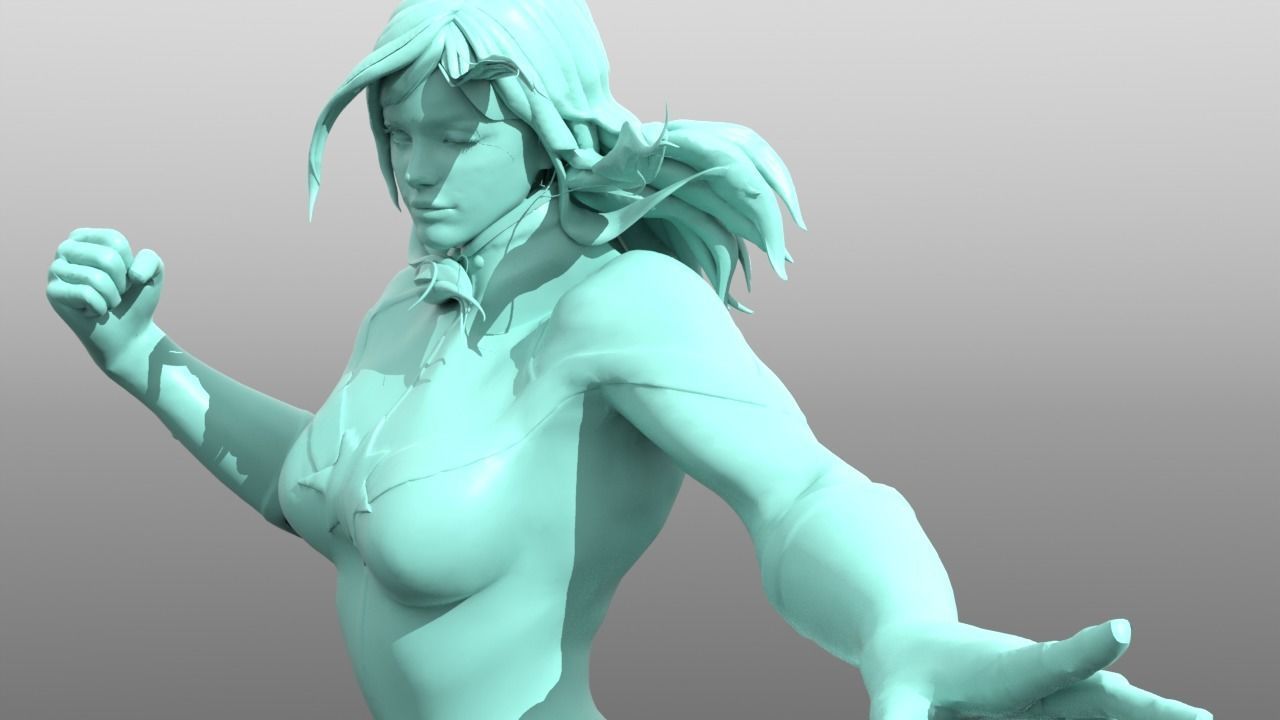 Captain Marvel 3D print model_4