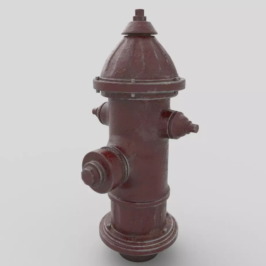 Fire hydrant 3D model_0