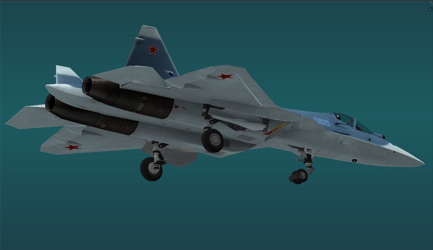  T-50 Prototype 3D model_3