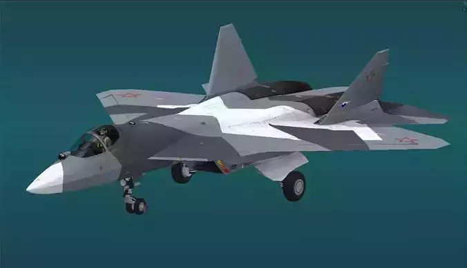  T-50 Prototype 3D model