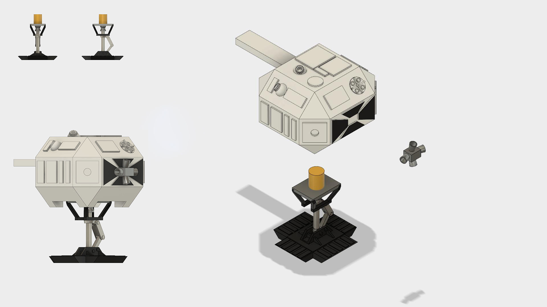 Space 1999 Eagle Transporter 3D print model_23