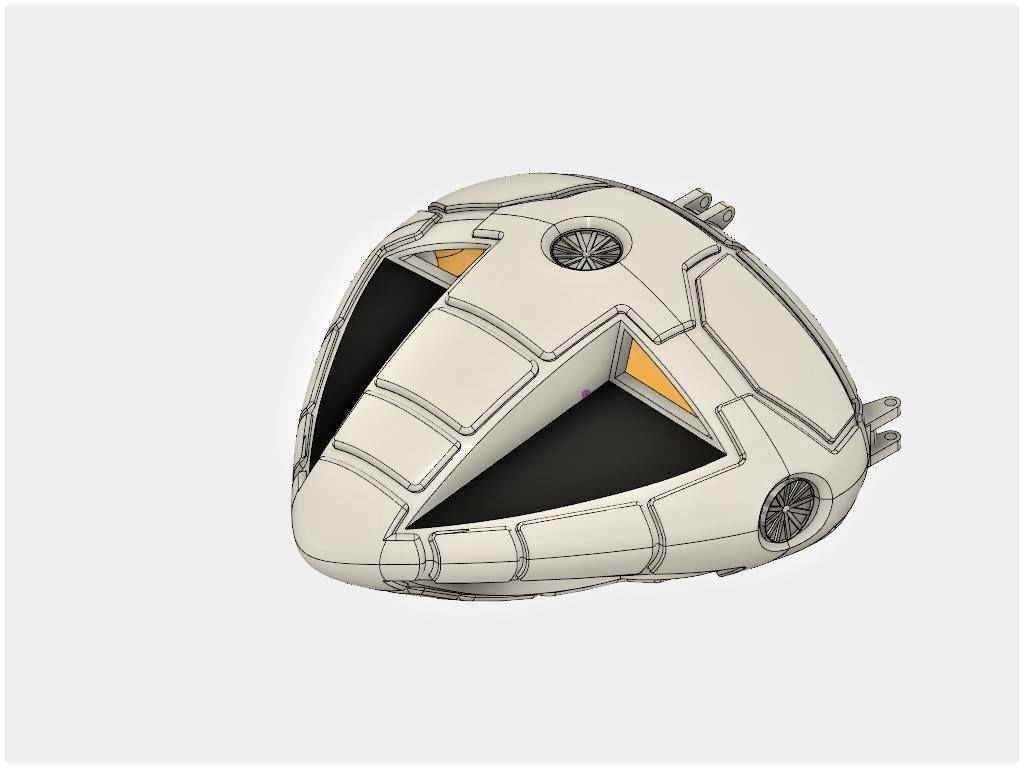 Space 1999 Eagle Transporter 3D print model_8