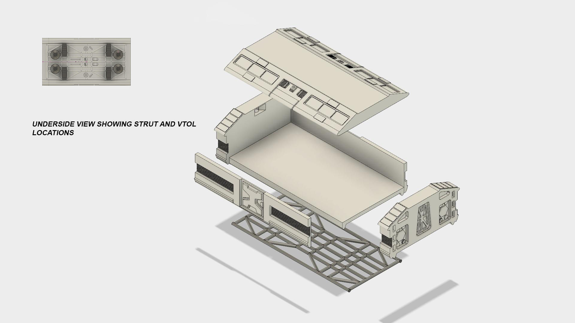 Space 1999 Eagle Transporter 3D print model_28