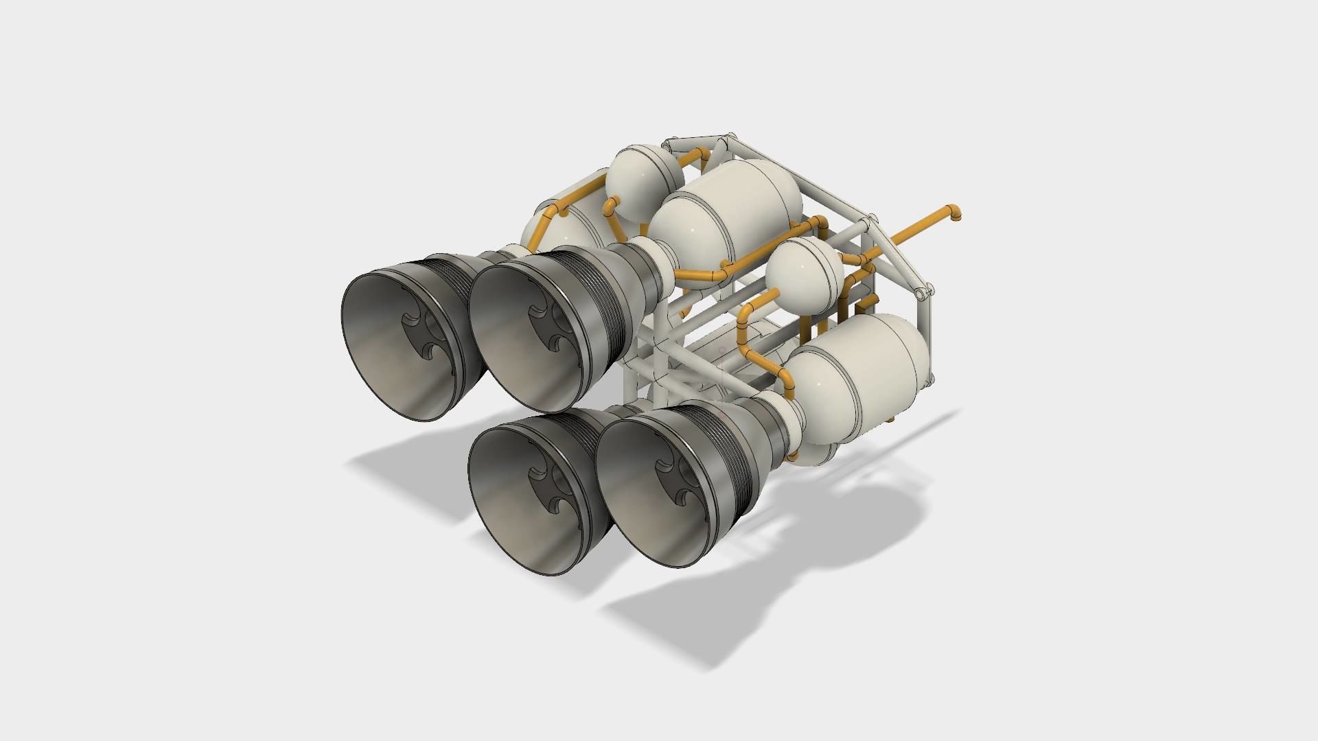 Space 1999 Eagle Transporter 3D print model_10