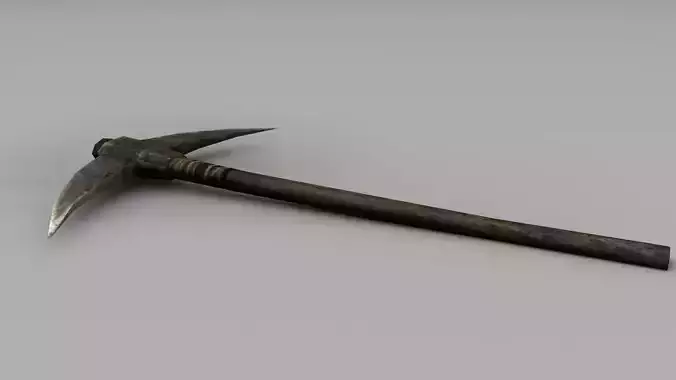 Axe weapon Low-poly 3D model