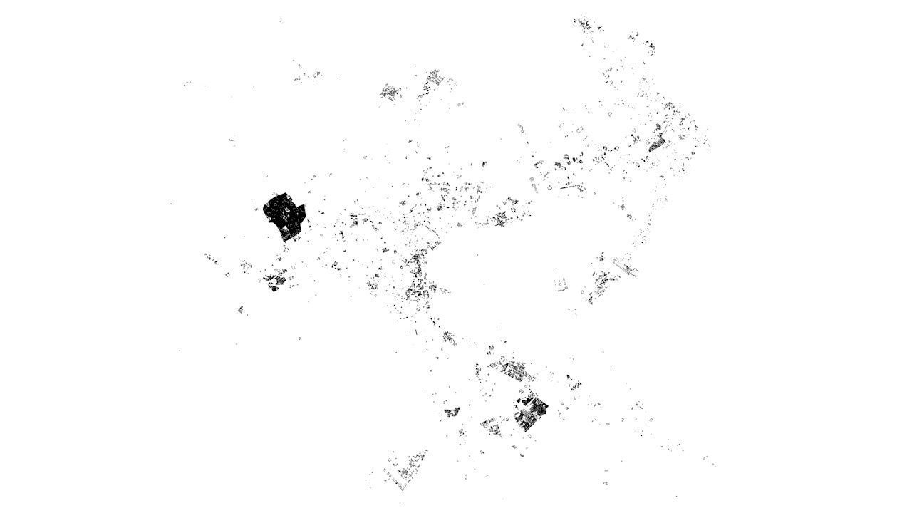 Tunis Streets and Buildings 3D model_9
