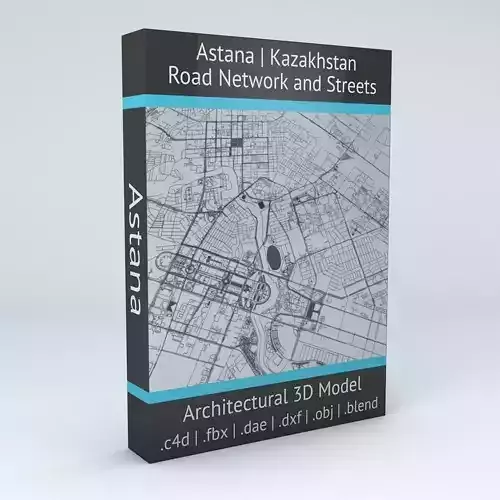 Astana Road Network and Streets