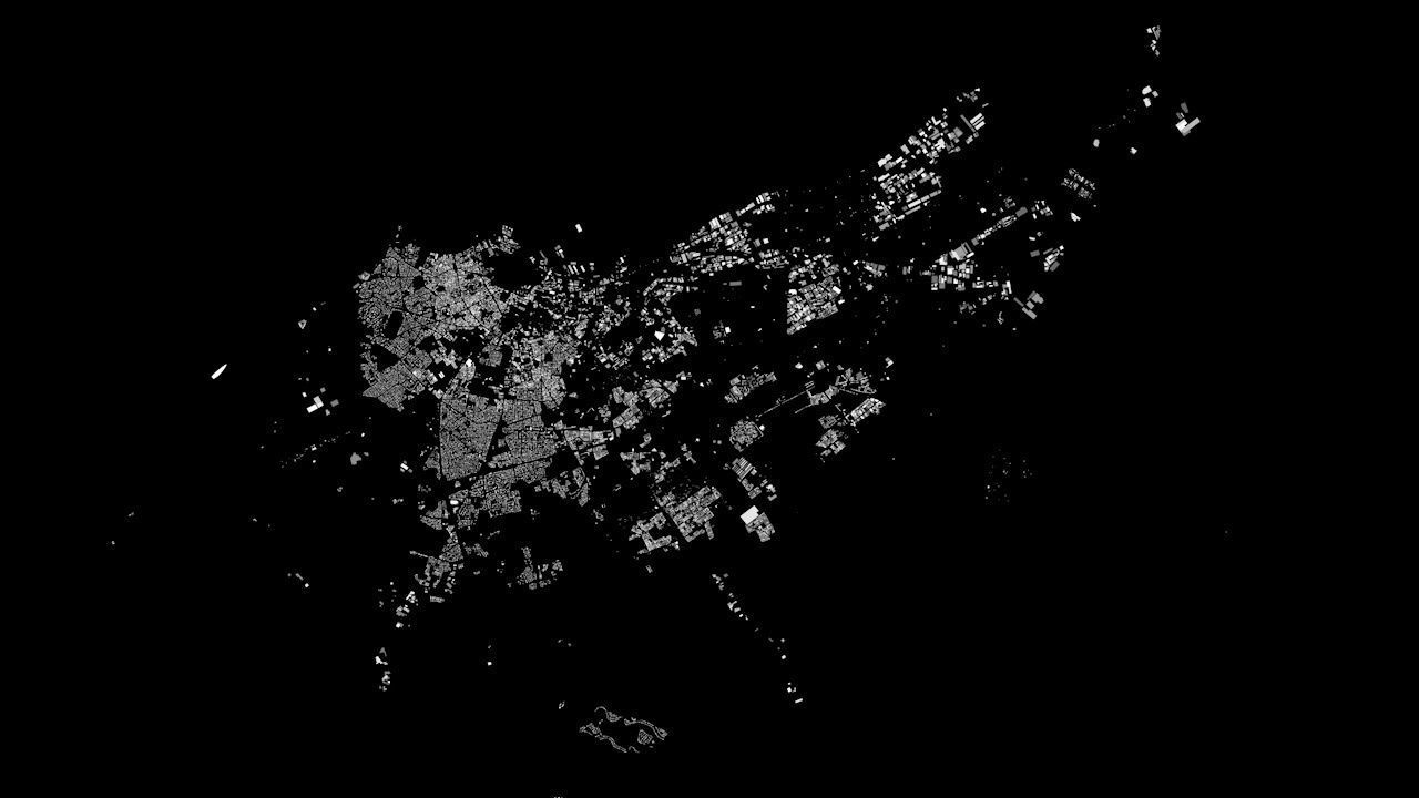 Casablanca Streets and Buildings 3D model_8