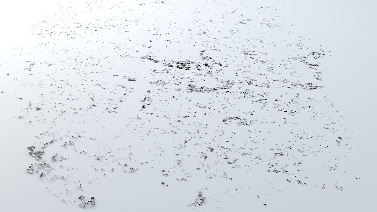 Malta Streets and Buildings 3D model_3