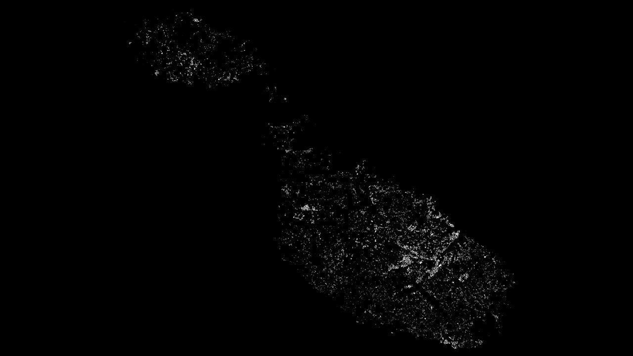 Malta Streets and Buildings 3D model_8