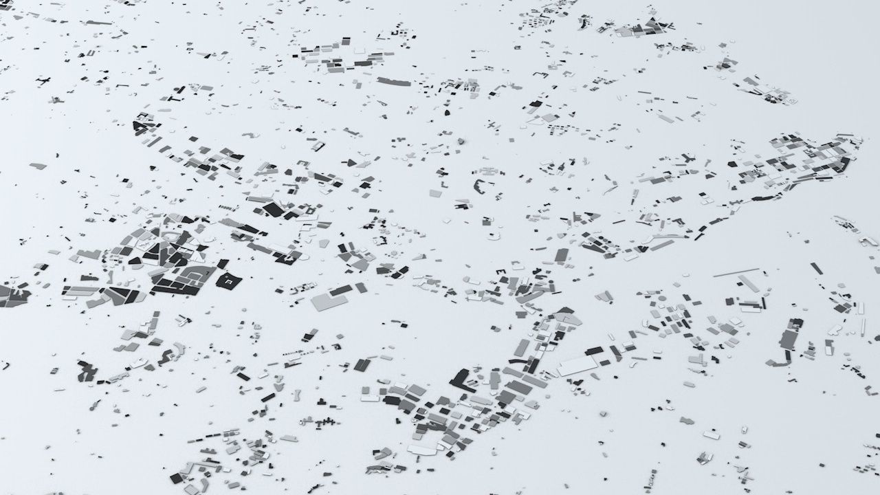 Malta Streets and Buildings 3D model_5