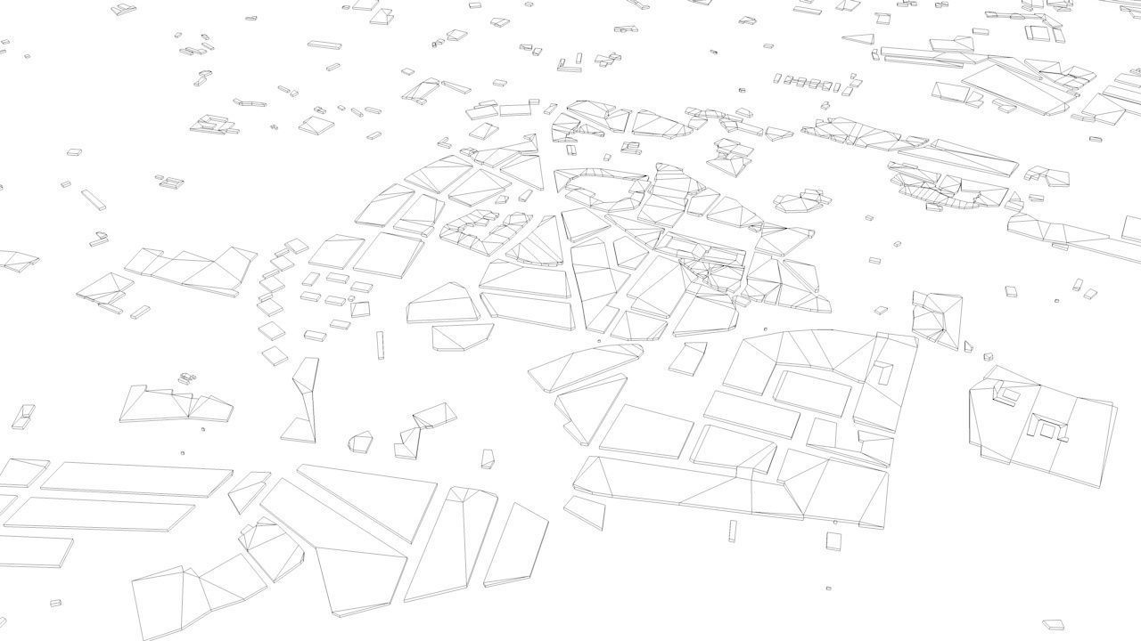 Malta Streets and Buildings 3D model_10