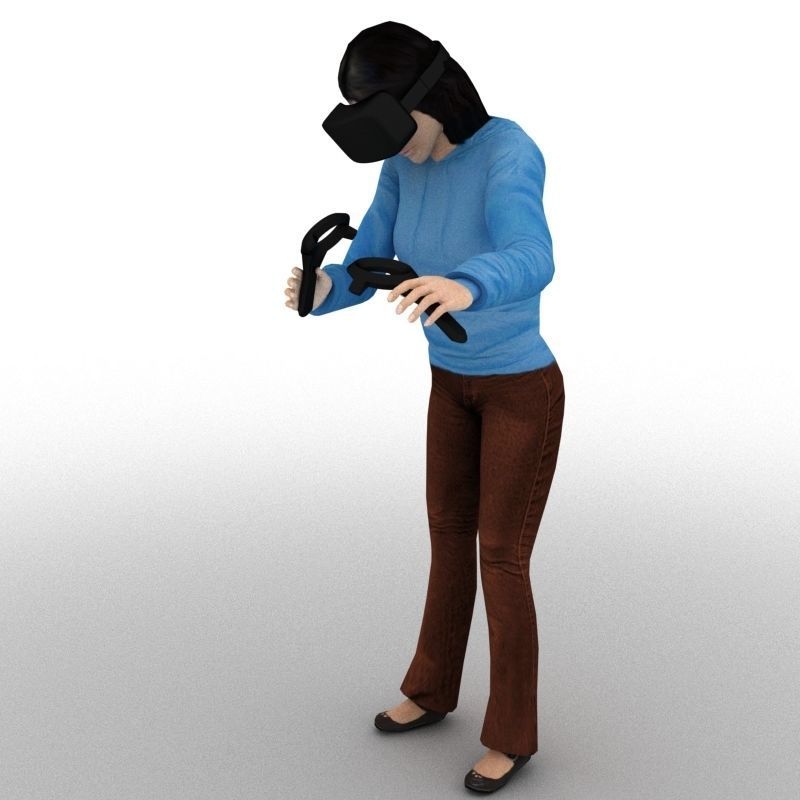VR Animation 3D model_2