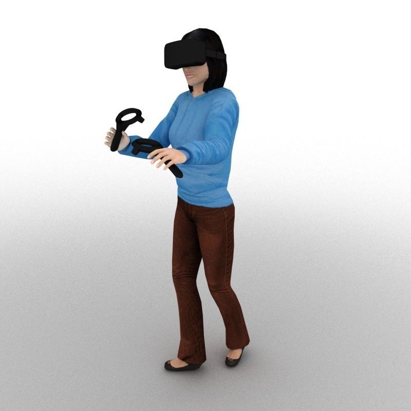 VR Animation 3D model_1