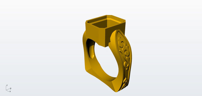 gents rings  Free 3D print model