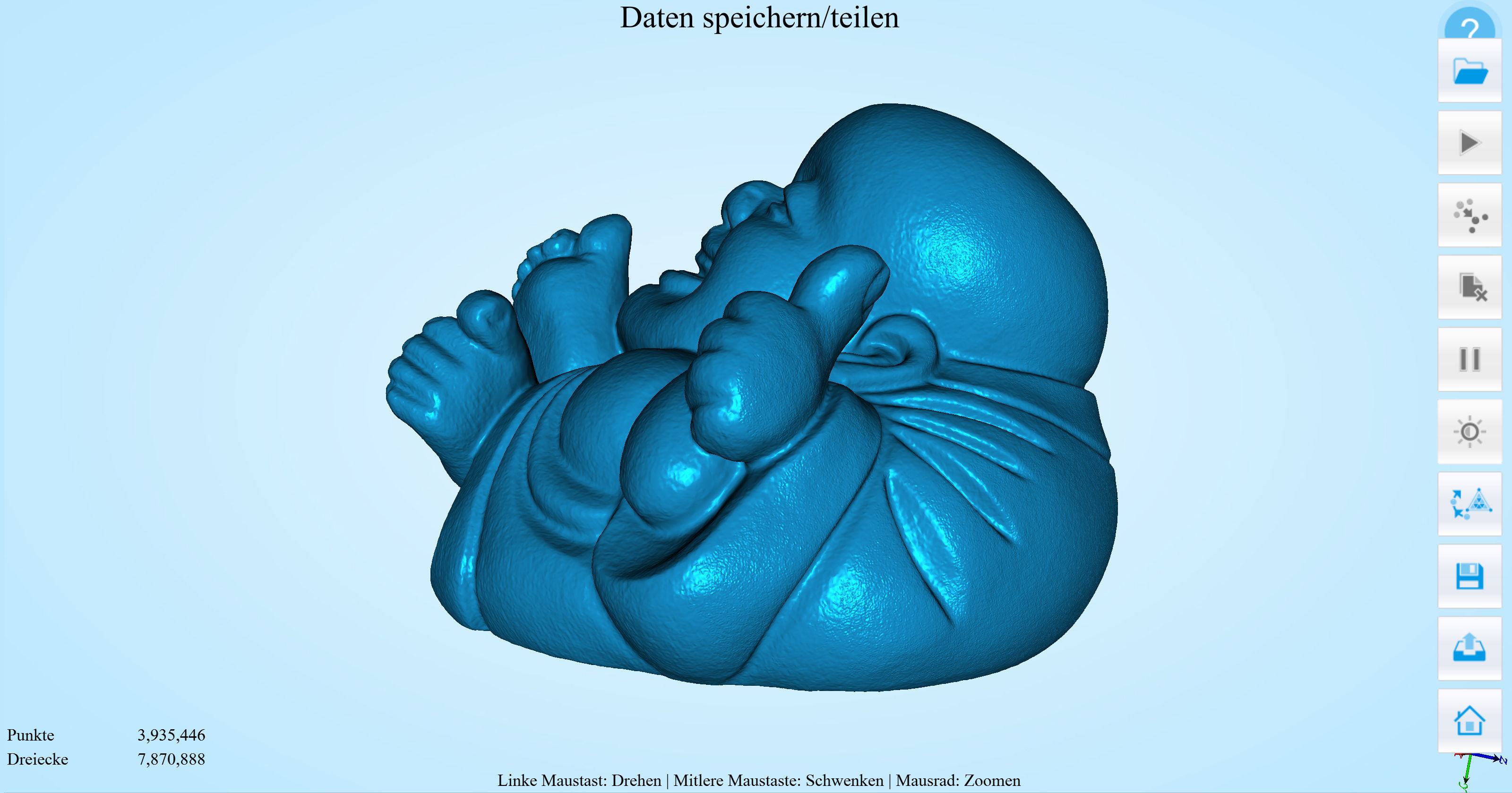 Laughing Buddha 3D print model_4