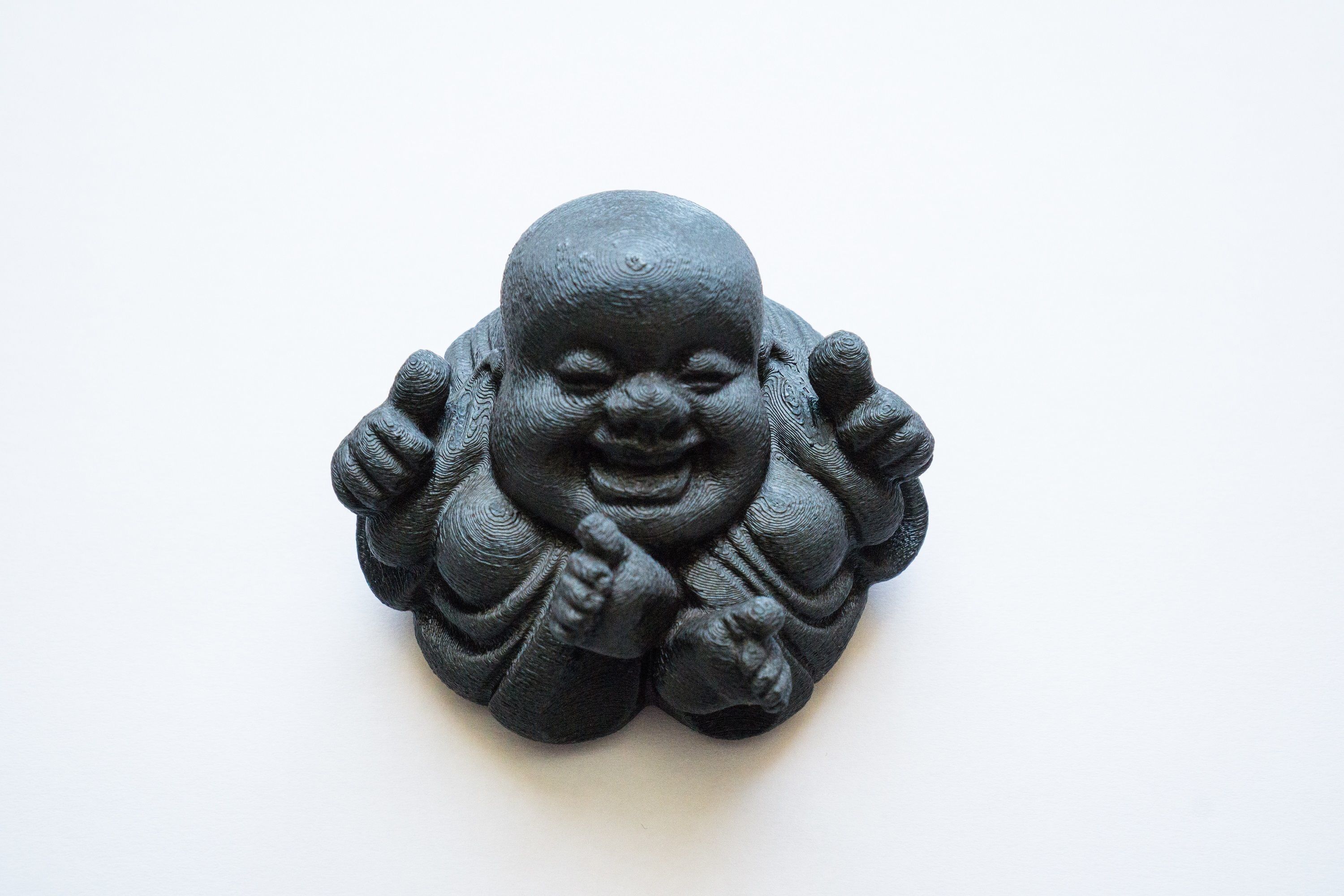 Laughing Buddha 3D print model_6