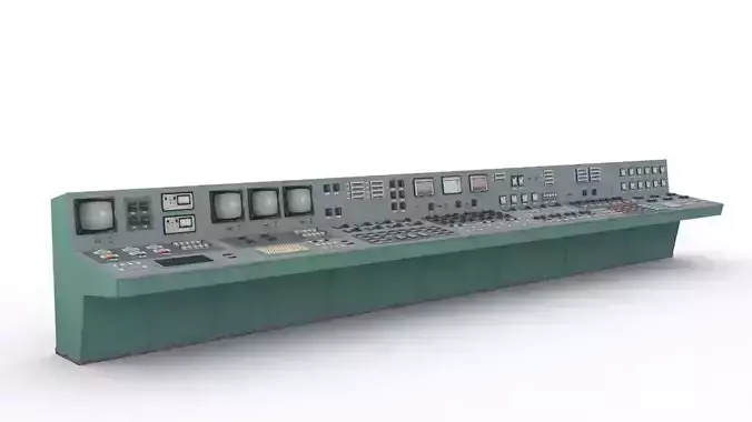 Remote Control Low-poly 3D model