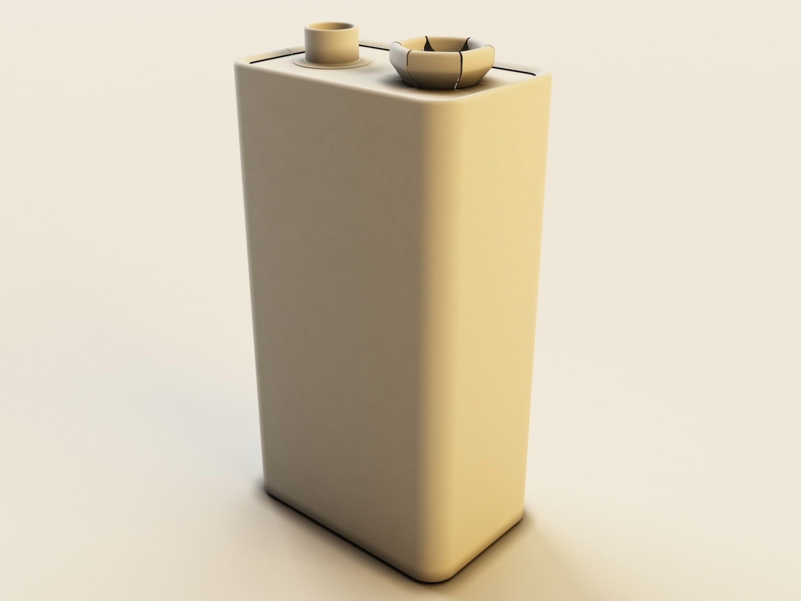 Battery Type PP3 Varta 3D model_5