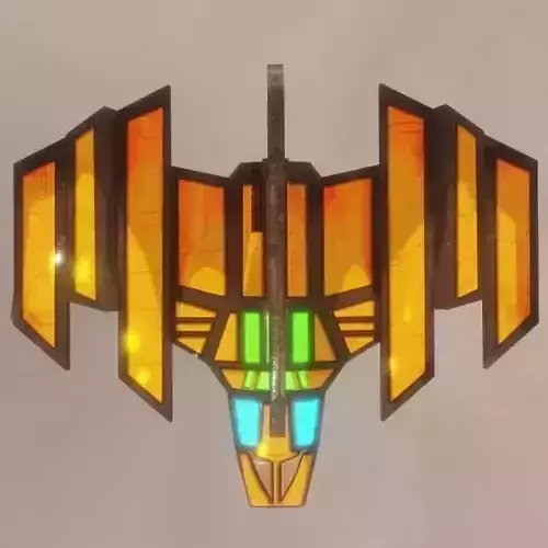 Sci-fi Spaceship Strike Back