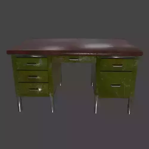 desk 4 with metal legs
