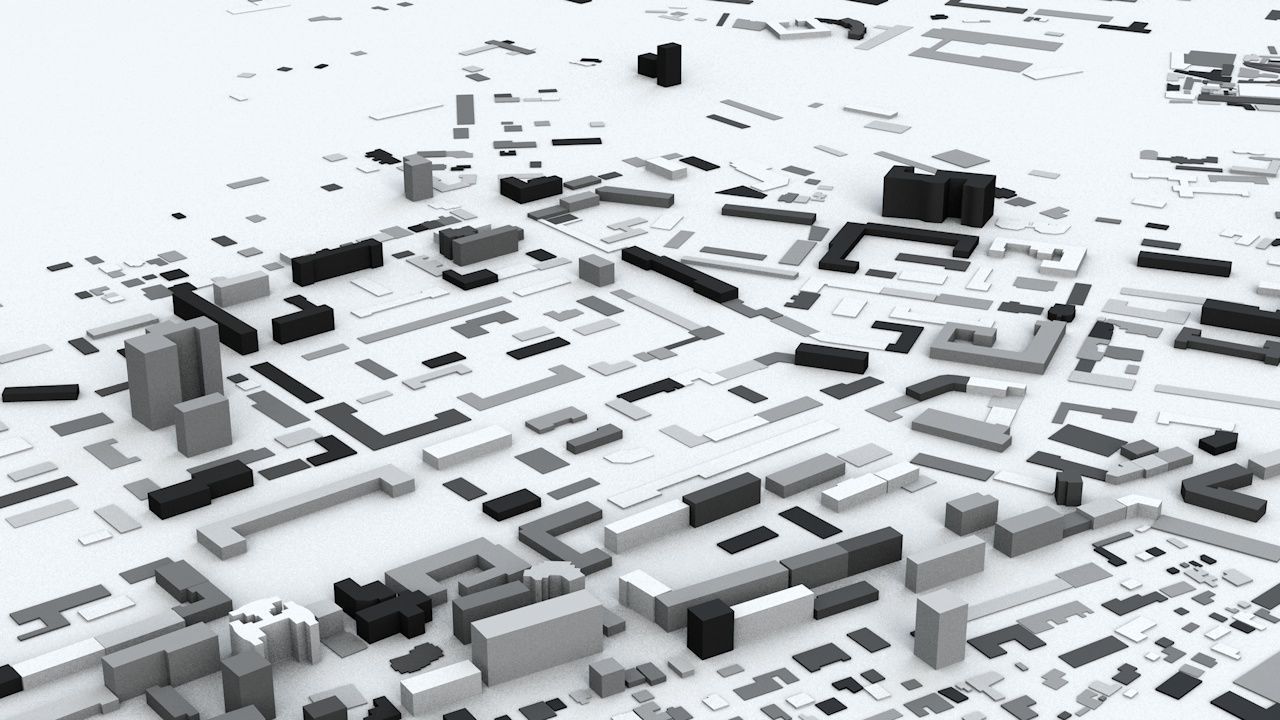 Tbilisi Streets and Buildings 3D model_5