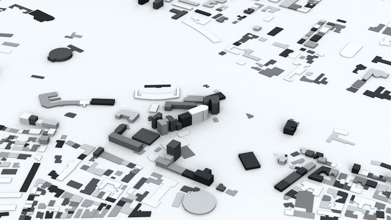 Tbilisi Streets and Buildings 3D model_4