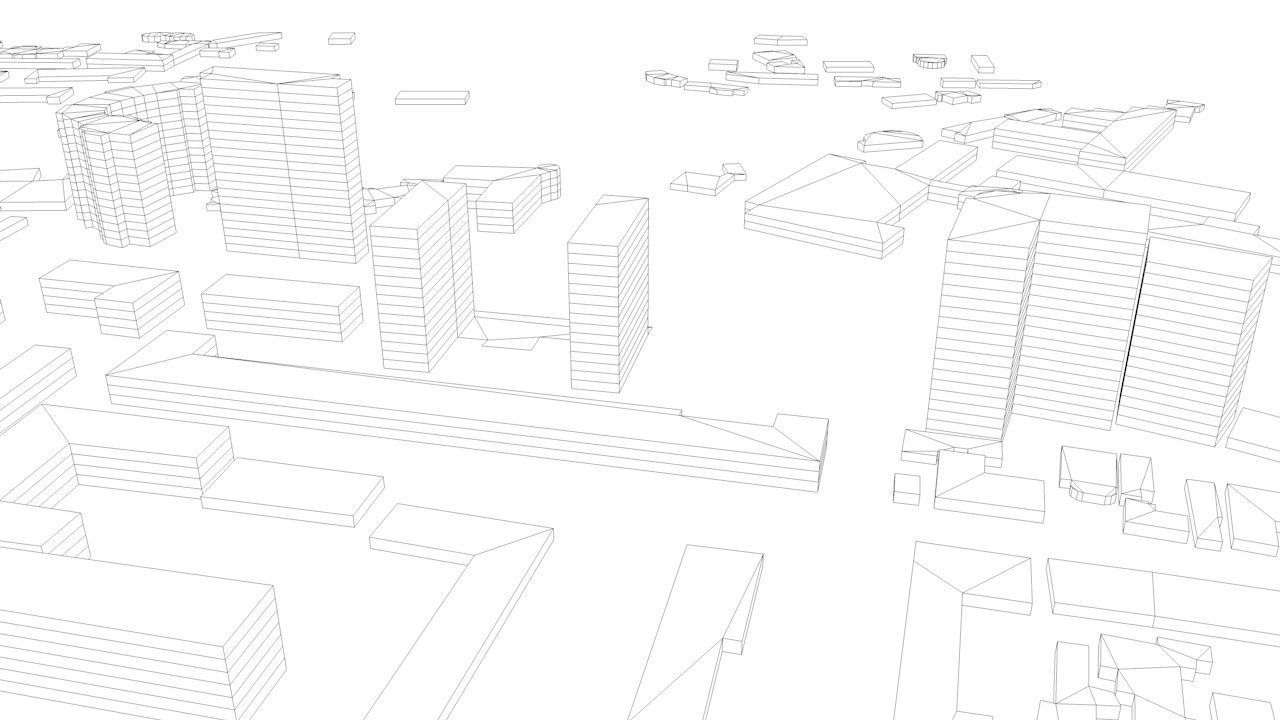 Tbilisi Streets and Buildings 3D model_10