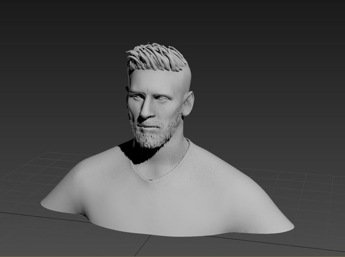Leonel Messi 3D print model