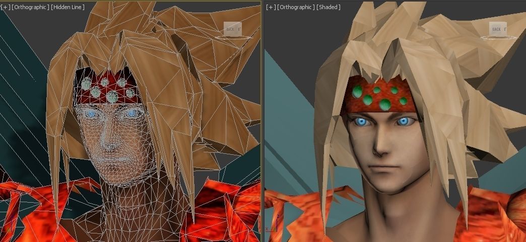 Dart dragoon VR - AR - low-poly 3D model Low-poly 3D model_4