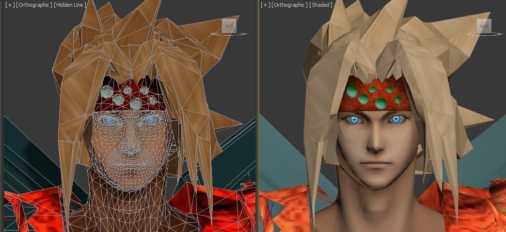 Dart dragoon VR - AR - low-poly 3D model Low-poly 3D model_1