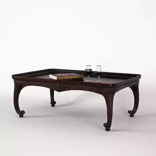  Chelini Wooden Coffee Table